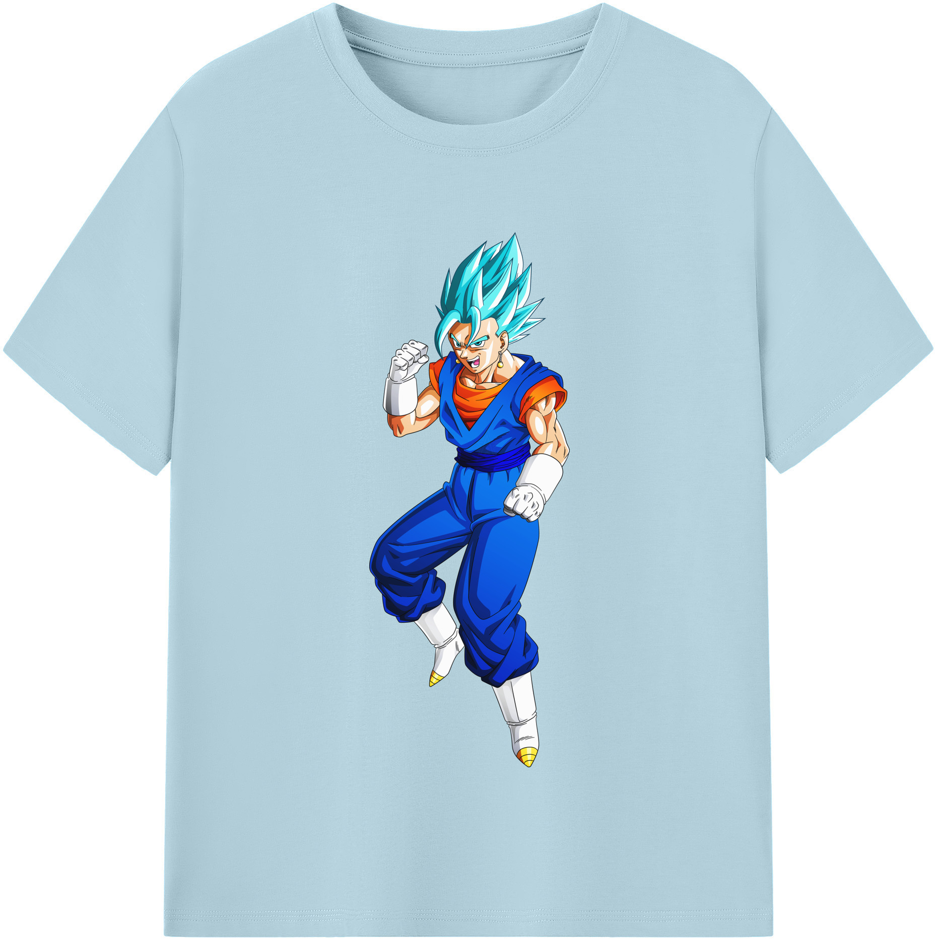 （画像用） ドラゴンボール ベジット DRAGON BALL Vegetto 綿100％半袖Tシャツ（フロントプリント）